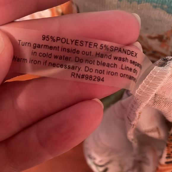 🍕🍕🍕BOGOHO 🍕🍕🍕Nautical Print Asymmetrical Top - Picture 10 of 10